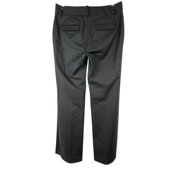 Banana Republic Martin Fit Navy Blue Stretch Wide Leg Trouser Pants Size 6 - Picture 3 of 6